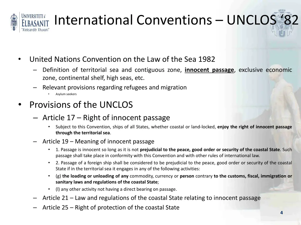 international conventions unclos 82