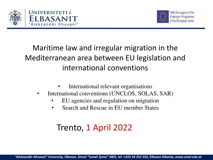 maritime law and irregular migration