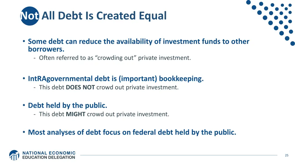 not all debt is created equal