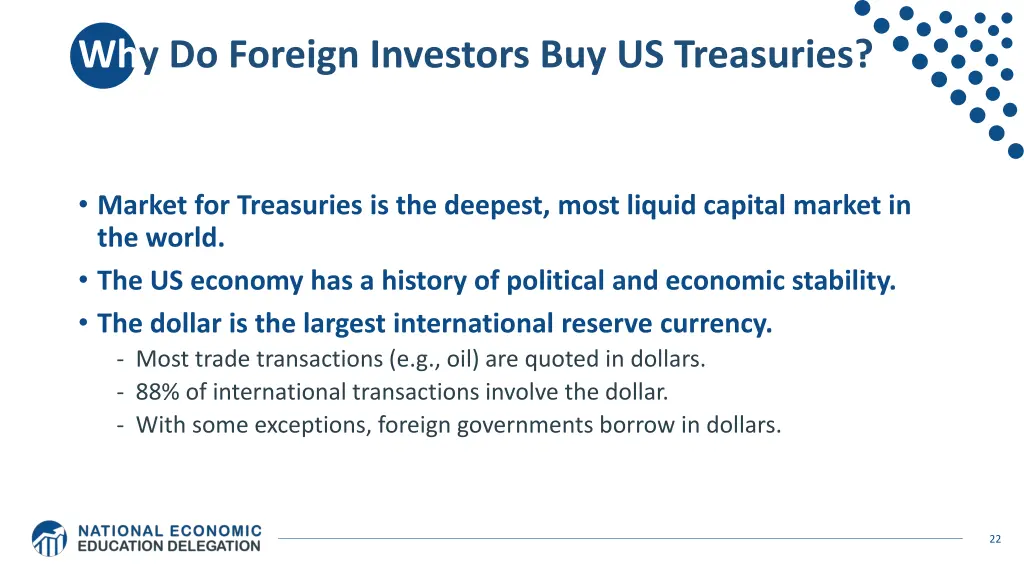 why do foreign investors buy us treasuries