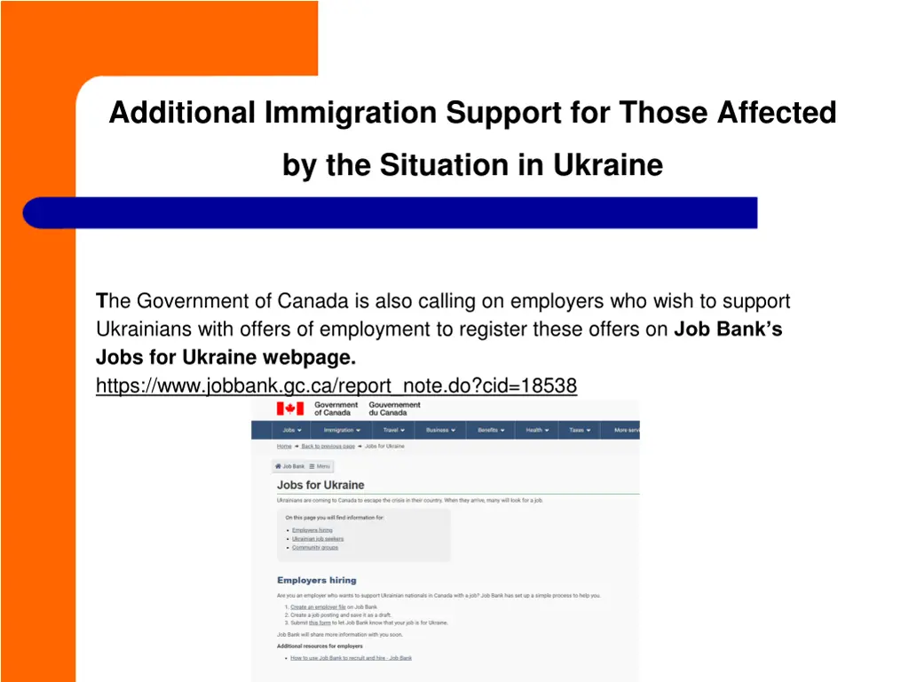 additional immigration support for those affected 5
