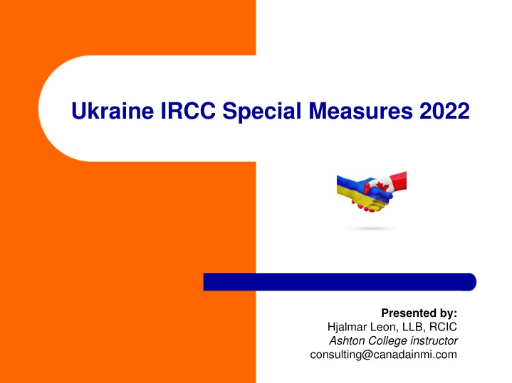 ukraine ircc special measures 2022