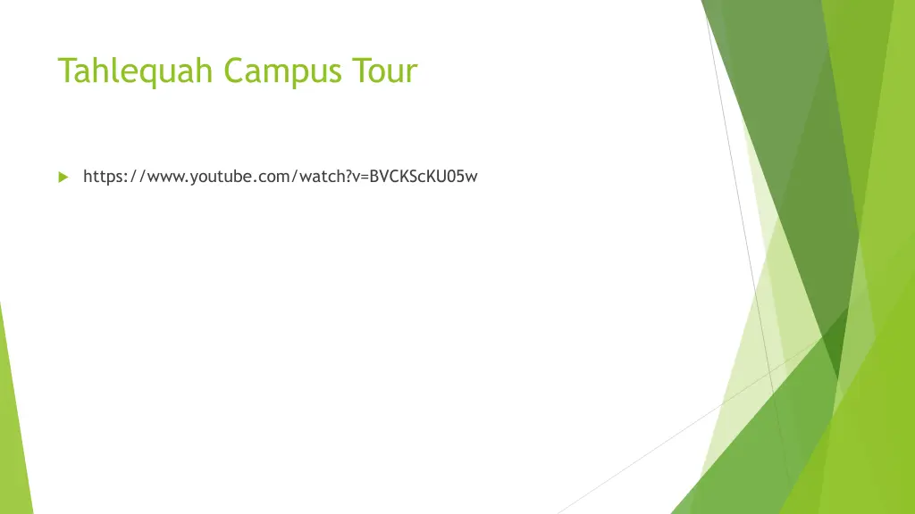tahlequah campus tour
