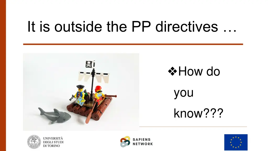 it is outside the pp directives
