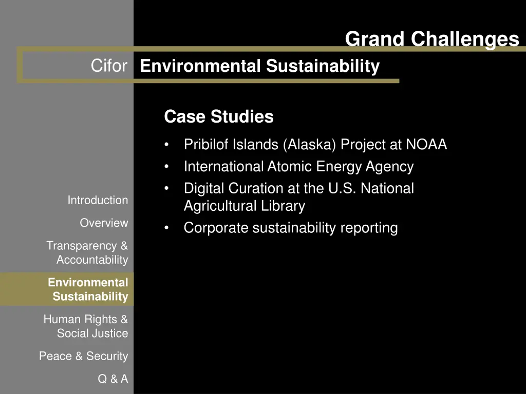 grand challenges 12