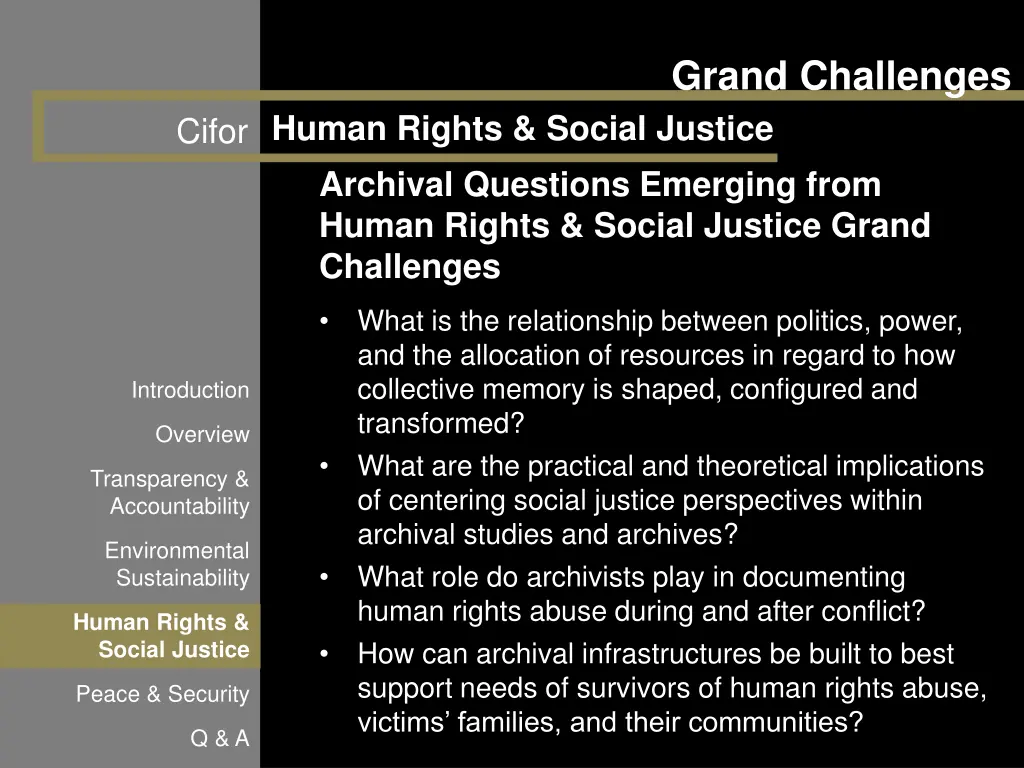 grand challenges 15