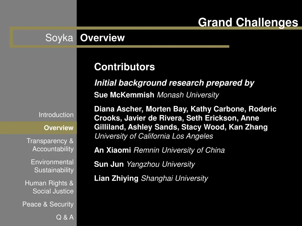 grand challenges 2