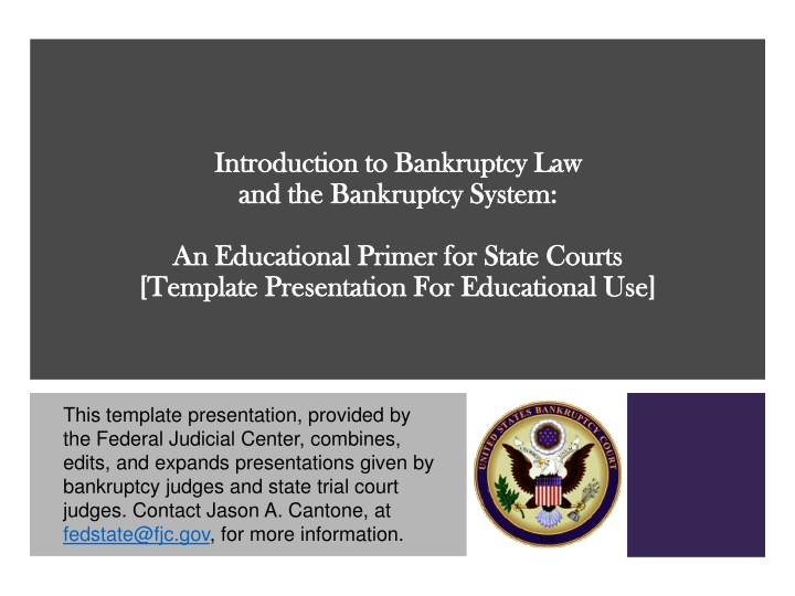 introduction to bankruptcy law introduction