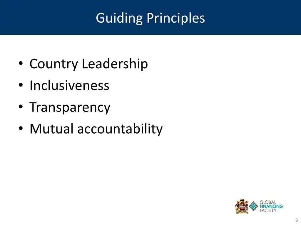 guiding principles