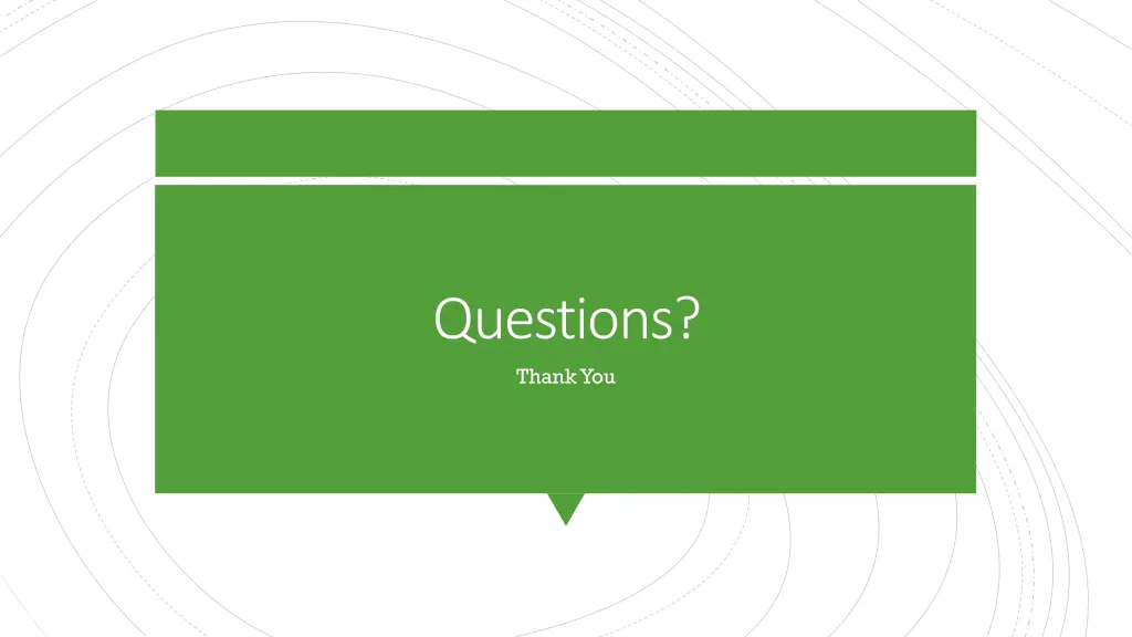 questions thank you