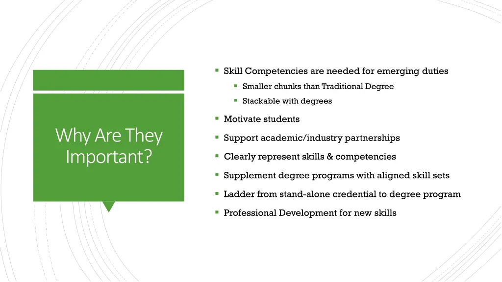 skill competencies are needed for emerging duties