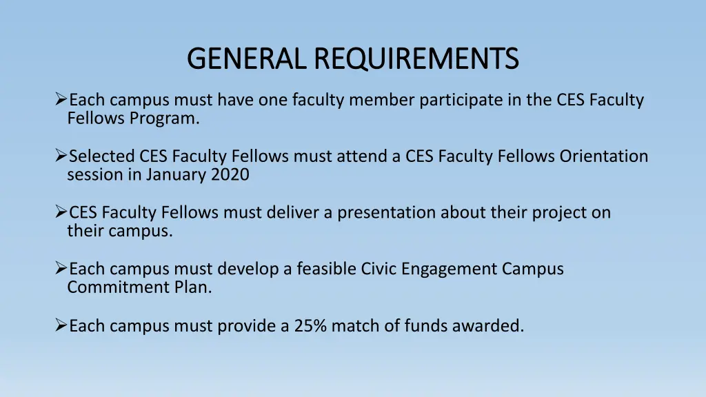 general requirements general requirements 1