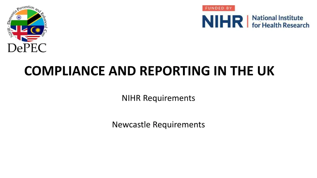 compliance and reporting in the uk