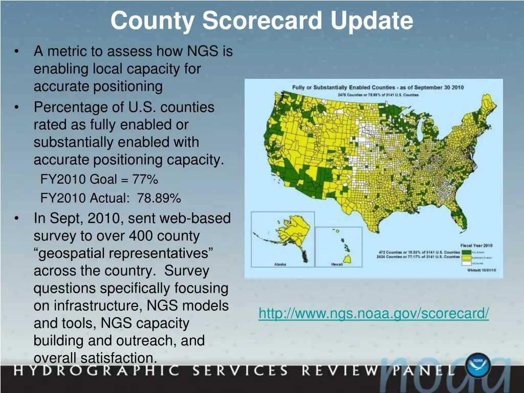 county scorecard update