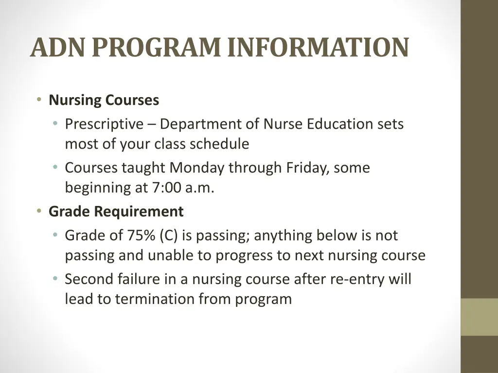 adn program information 1