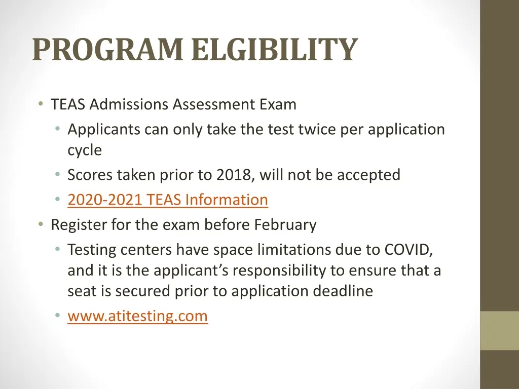 program elgibility 3