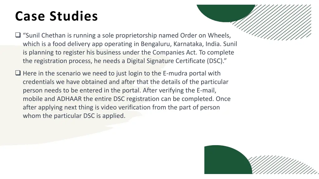 case studies 1