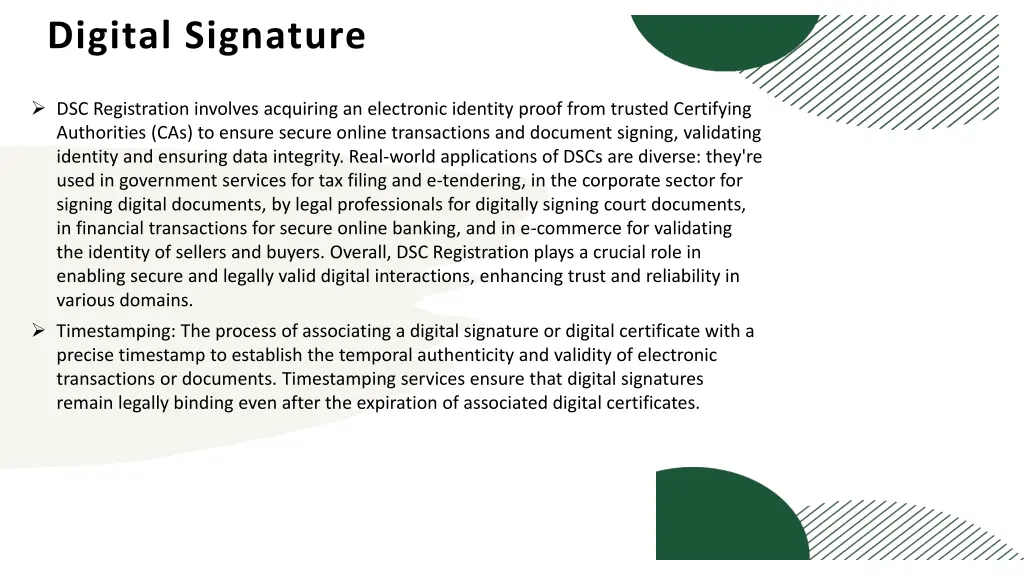 digital signature
