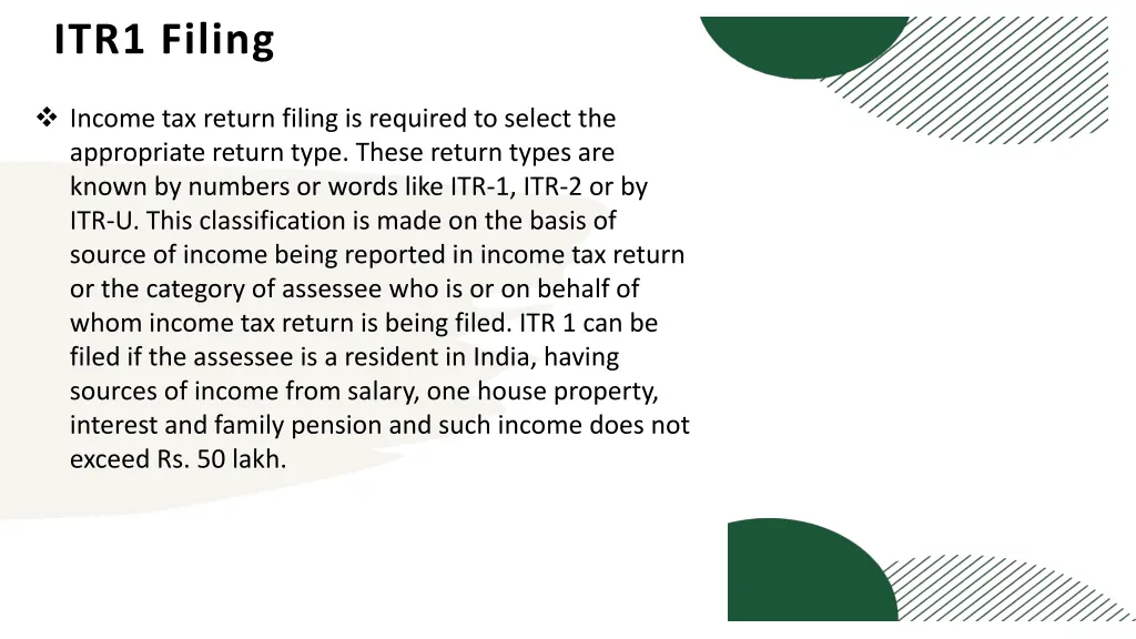 itr1 filing