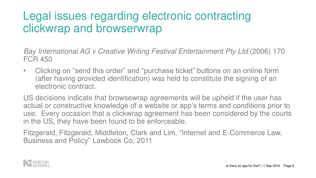 legal issues regarding electronic contracting 4