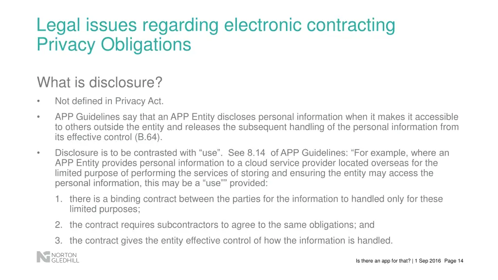 legal issues regarding electronic contracting 9