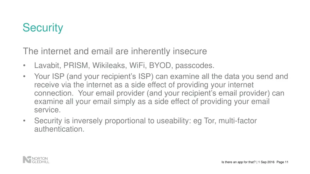 security