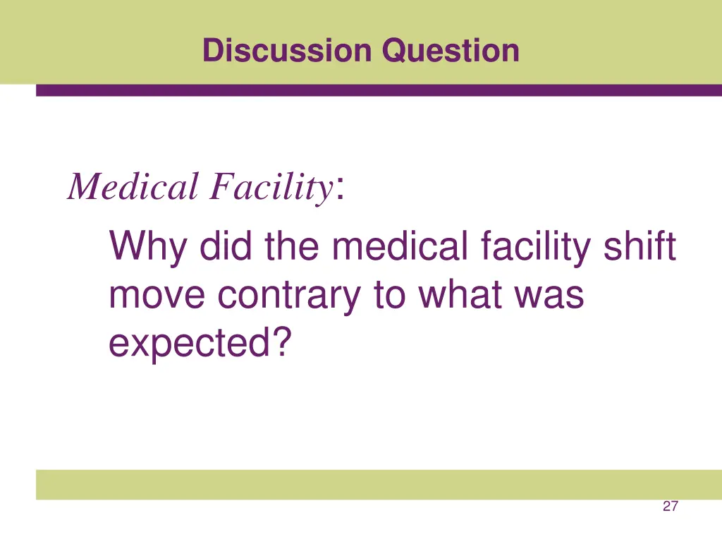 discussion question