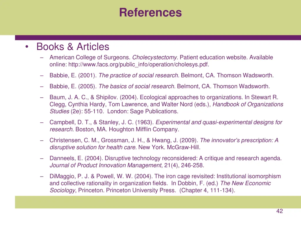 references