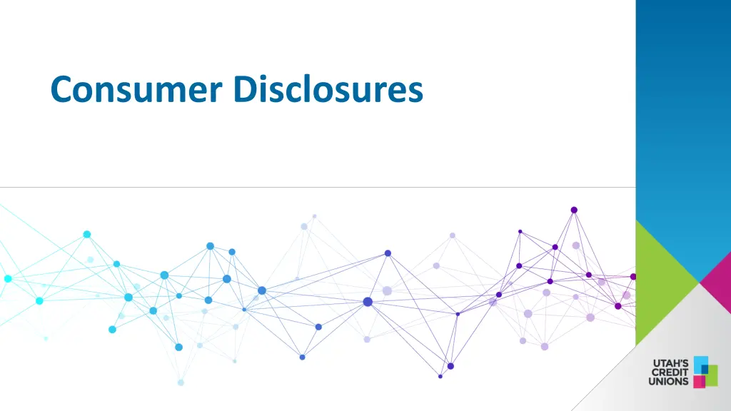 consumer disclosures