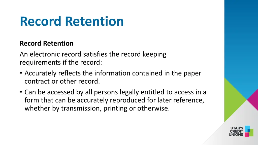 record retention