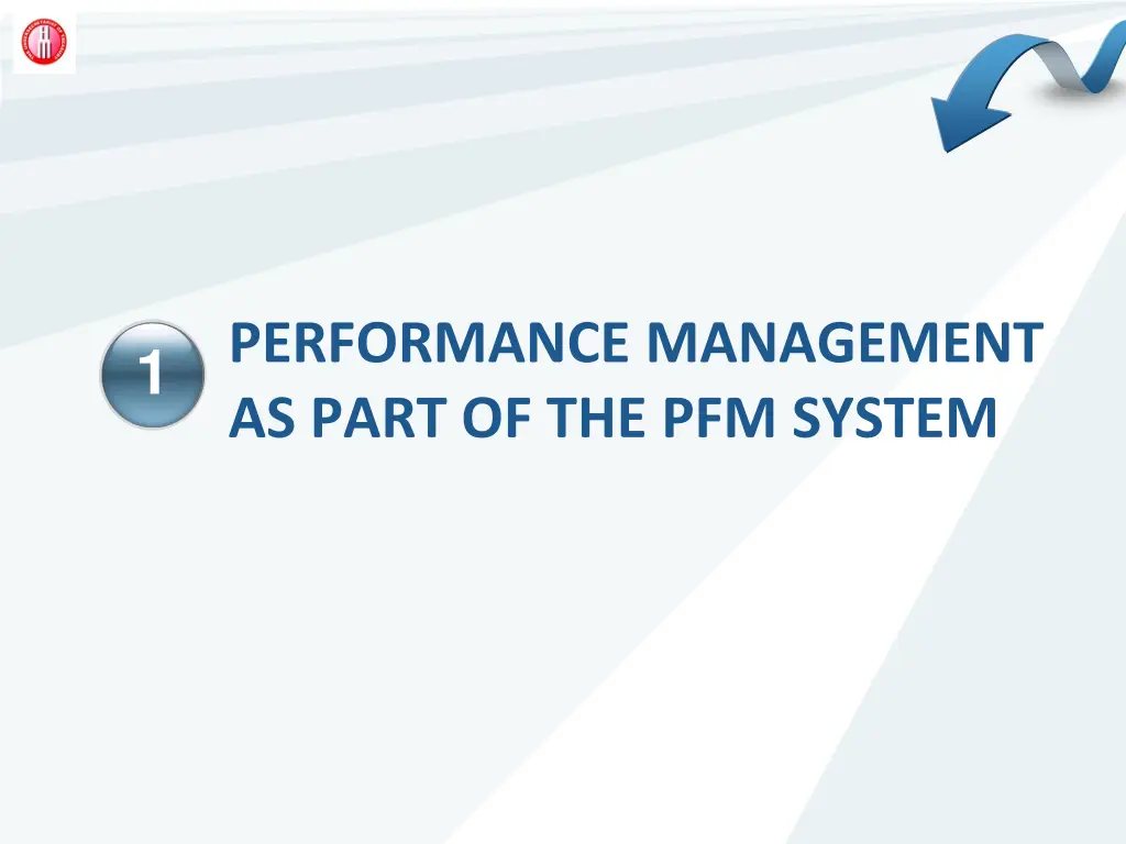 performance management as part of the pfm system