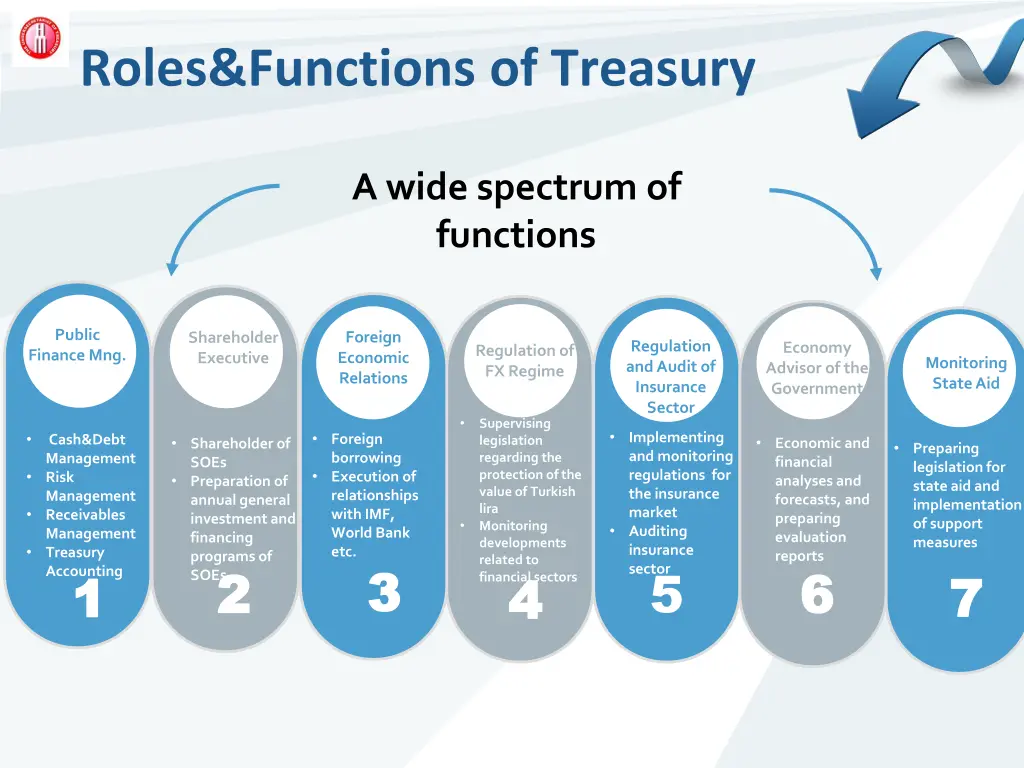 roles functions of treasury