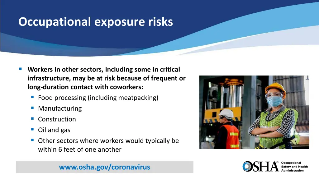 occupational exposure risks 2