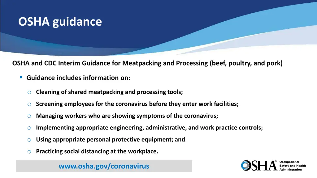 osha guidance 2