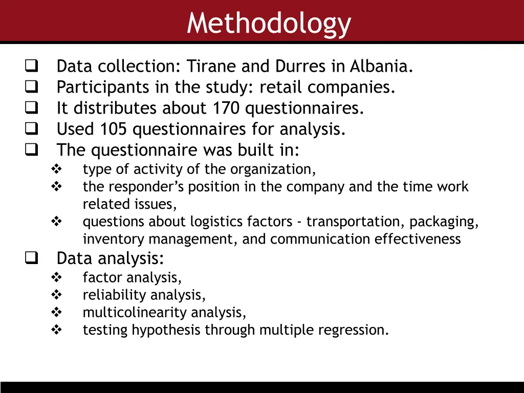 methodology