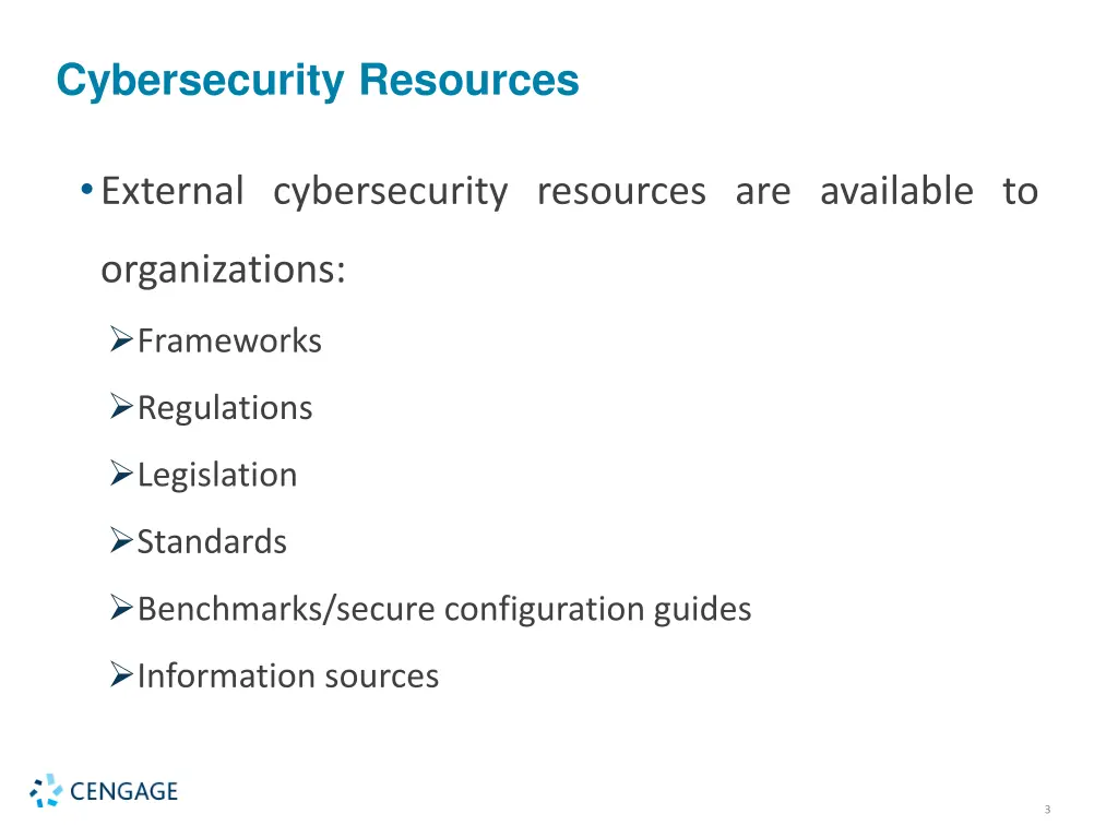 cybersecurity resources