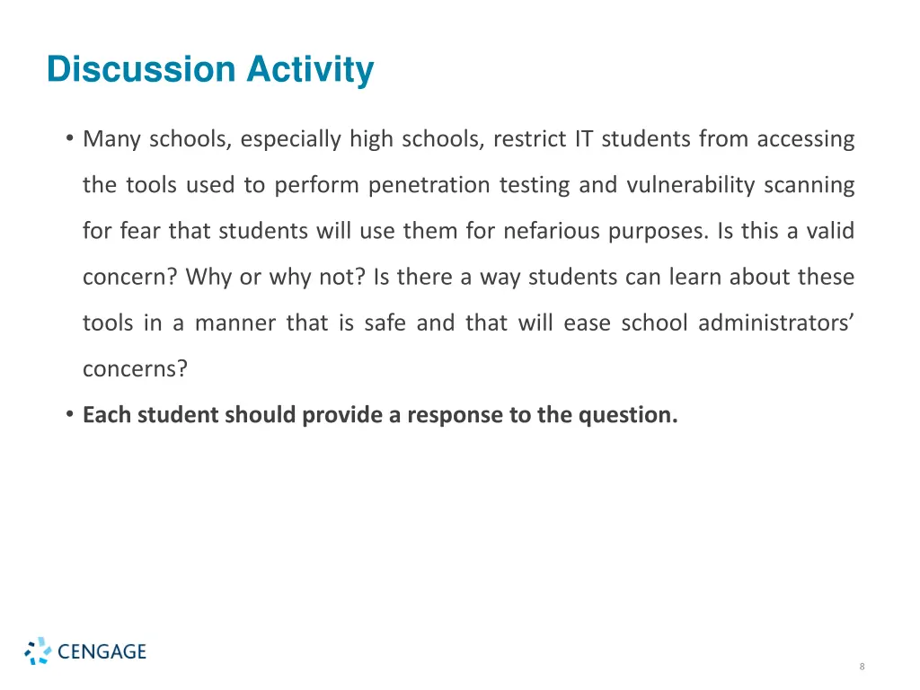 discussion activity