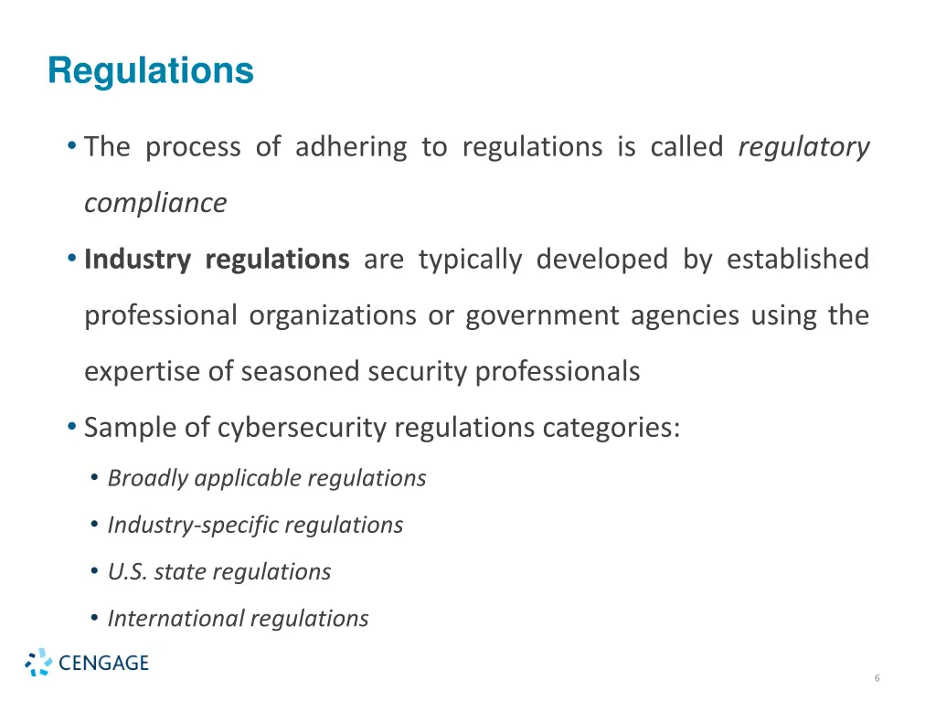 regulations