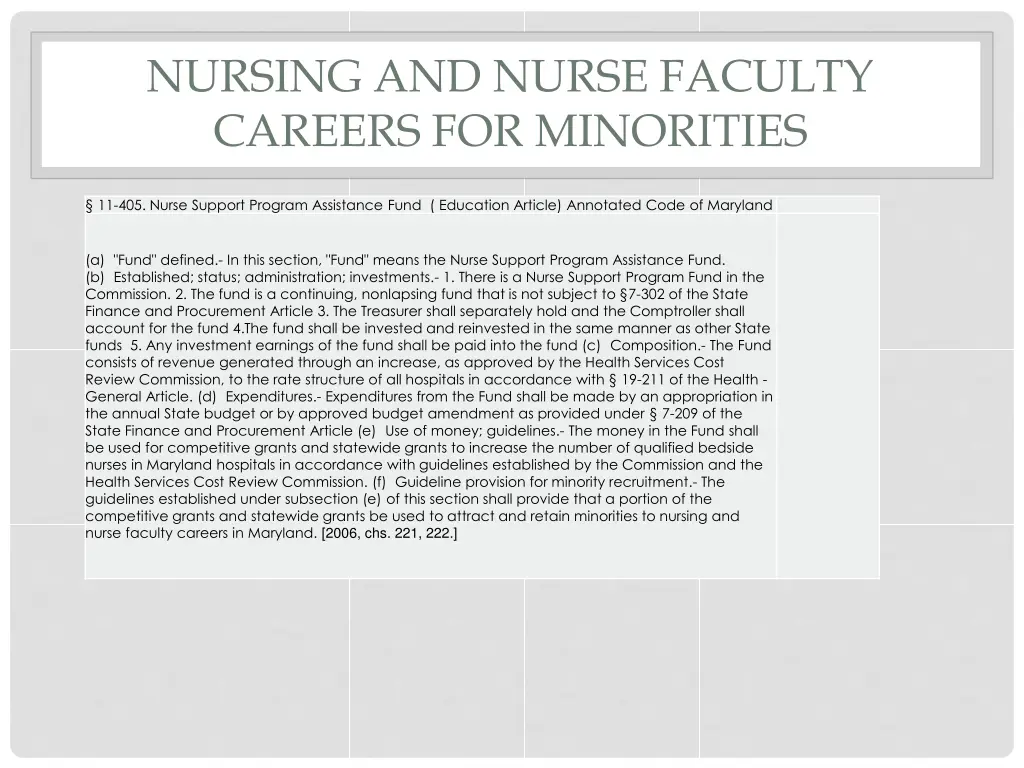 nursing and nurse faculty careers for minorities