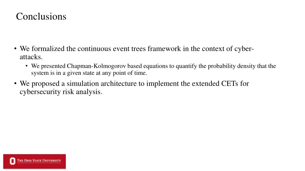 conclusions