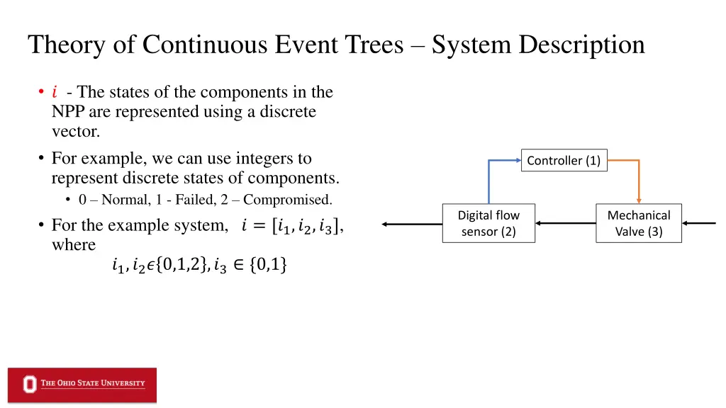 theory of continuous event trees system 1