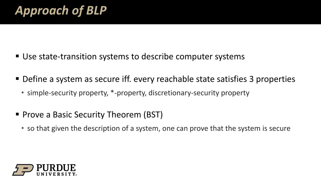 approach of blp