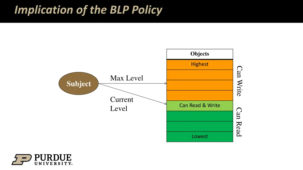 implication of the blp policy
