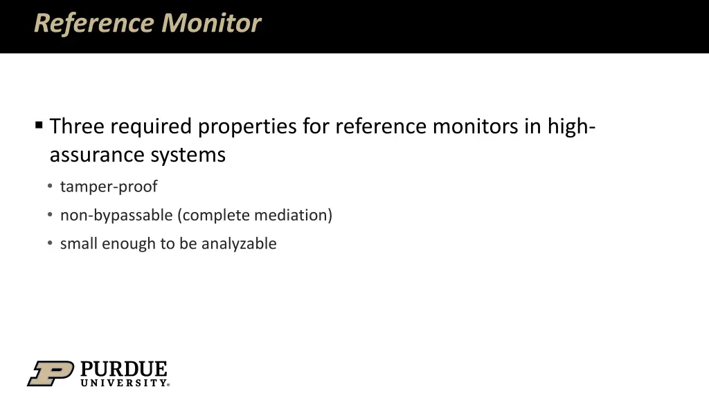 reference monitor