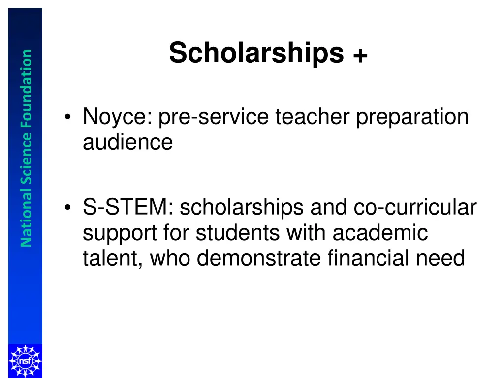 scholarships