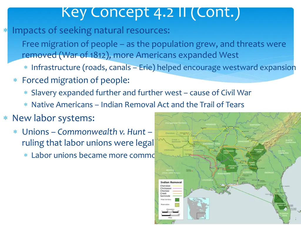 key concept 4 2 ii cont