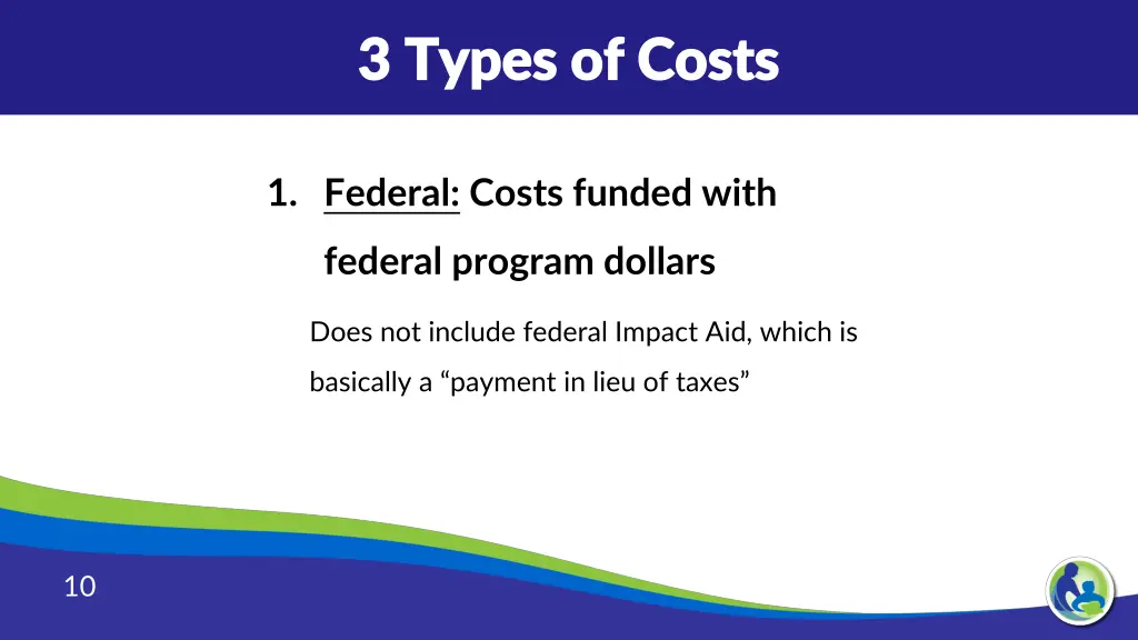 3 types of costs 3 types of costs