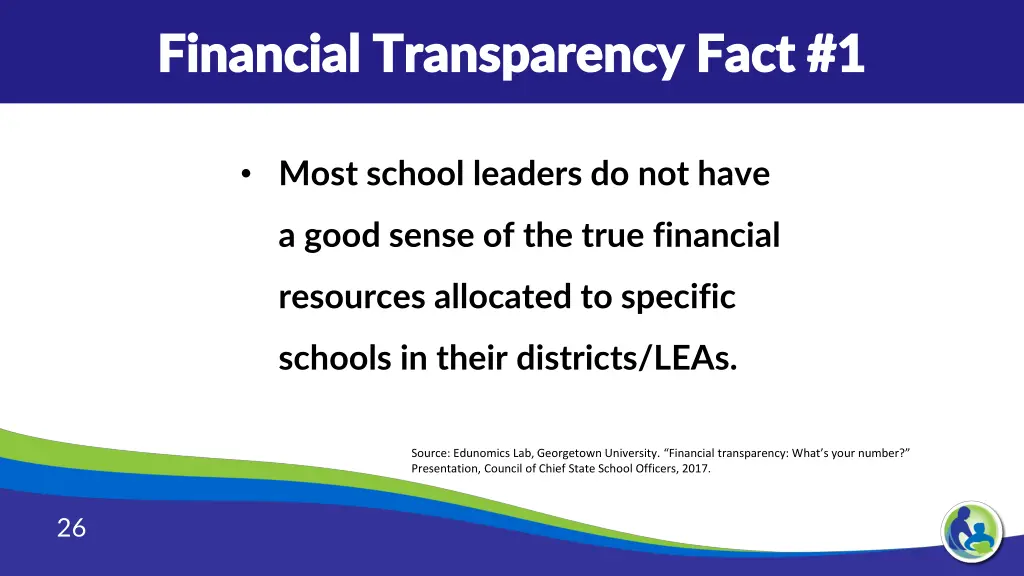 financial transparency fact 1 financial
