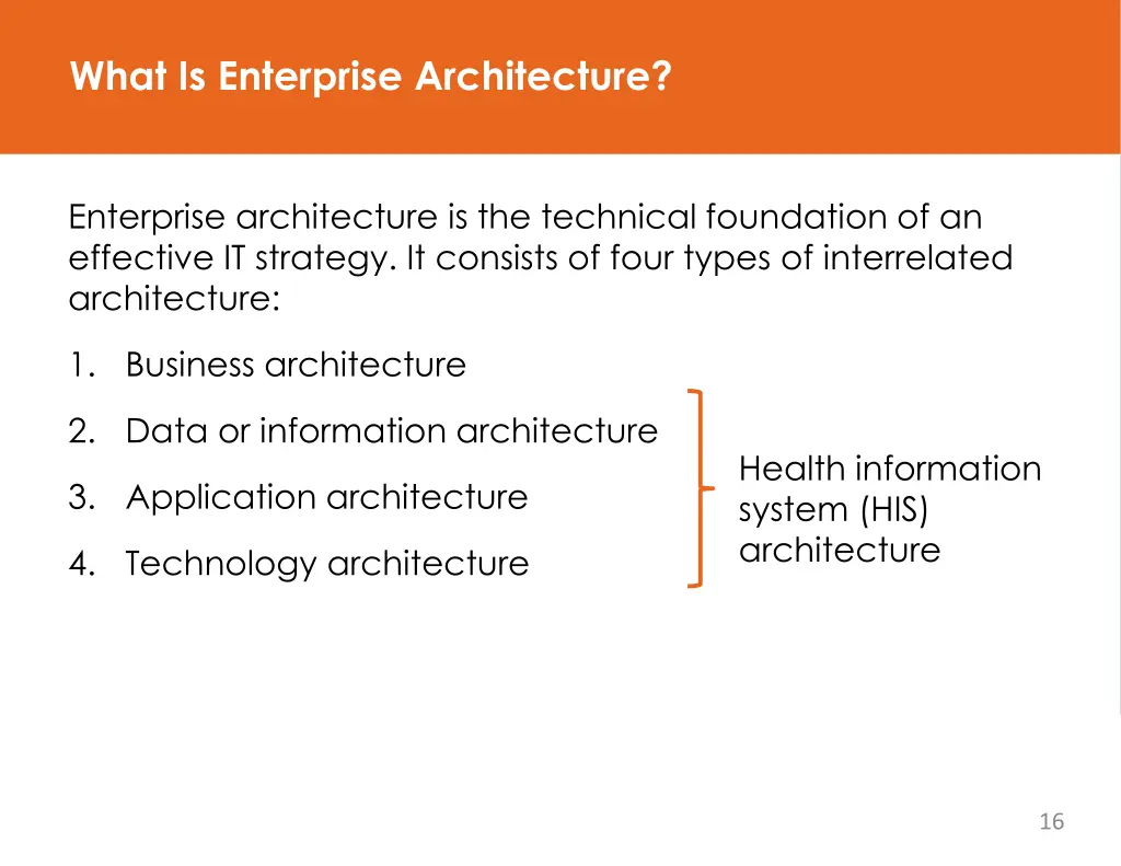 what is enterprise architecture