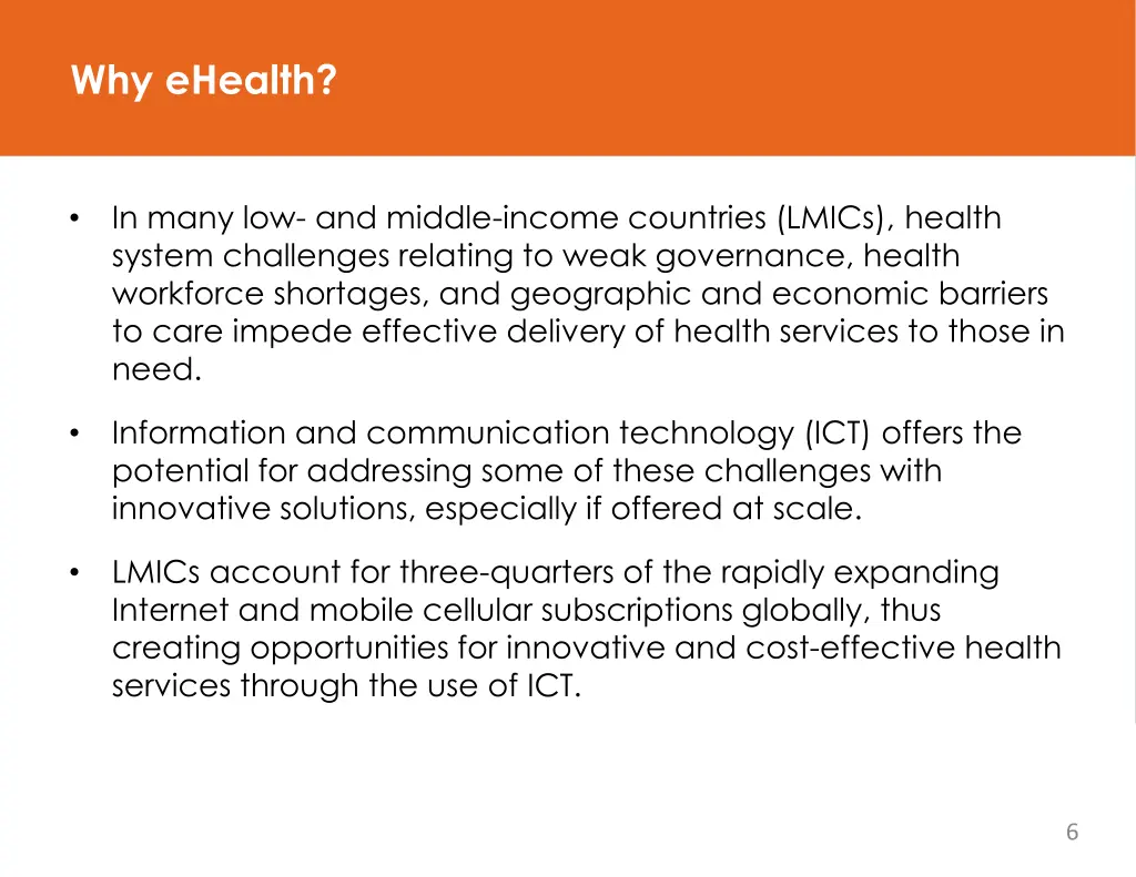 why ehealth